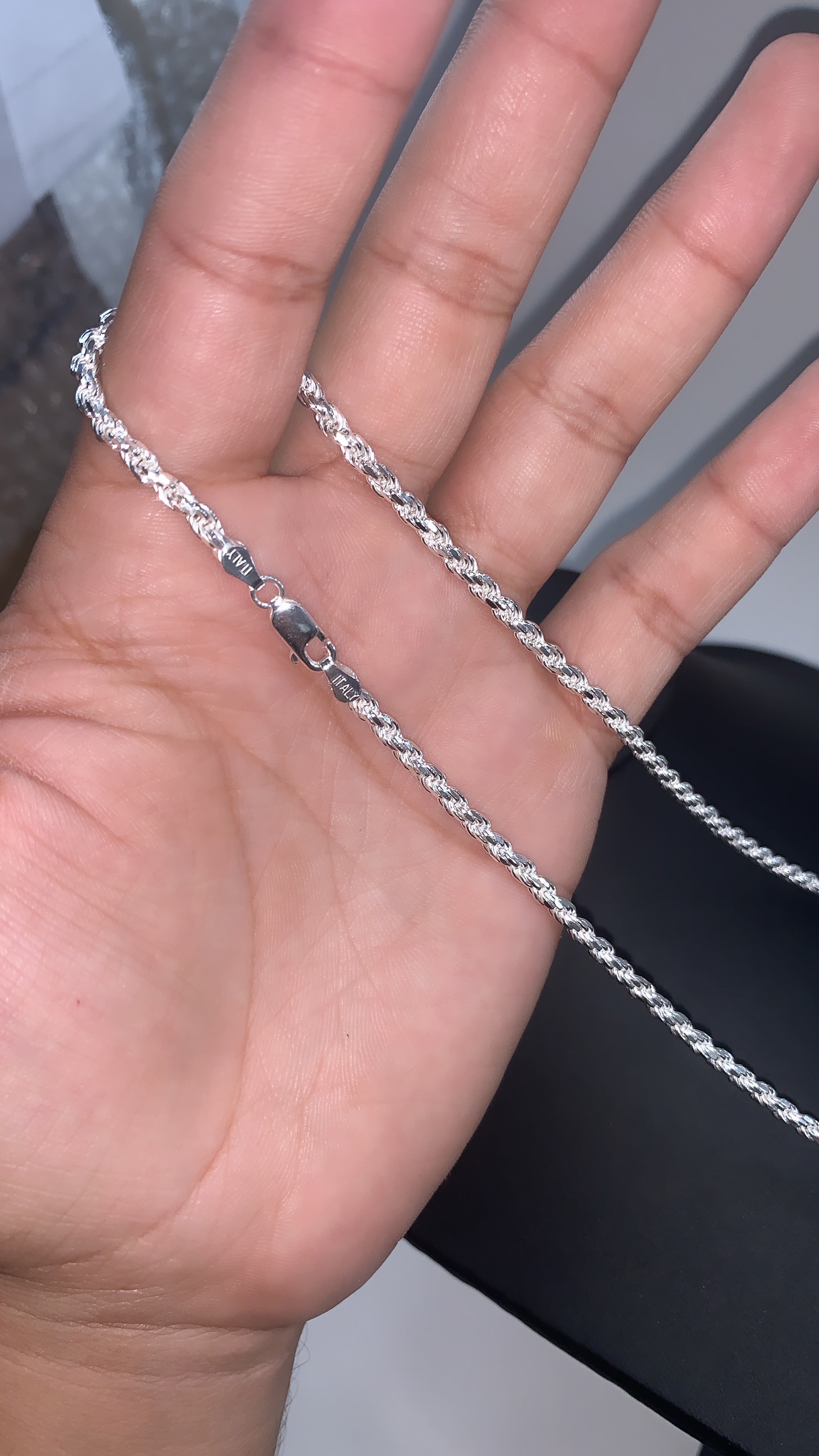 Rope Chain - 3.2mm Sterling Silver