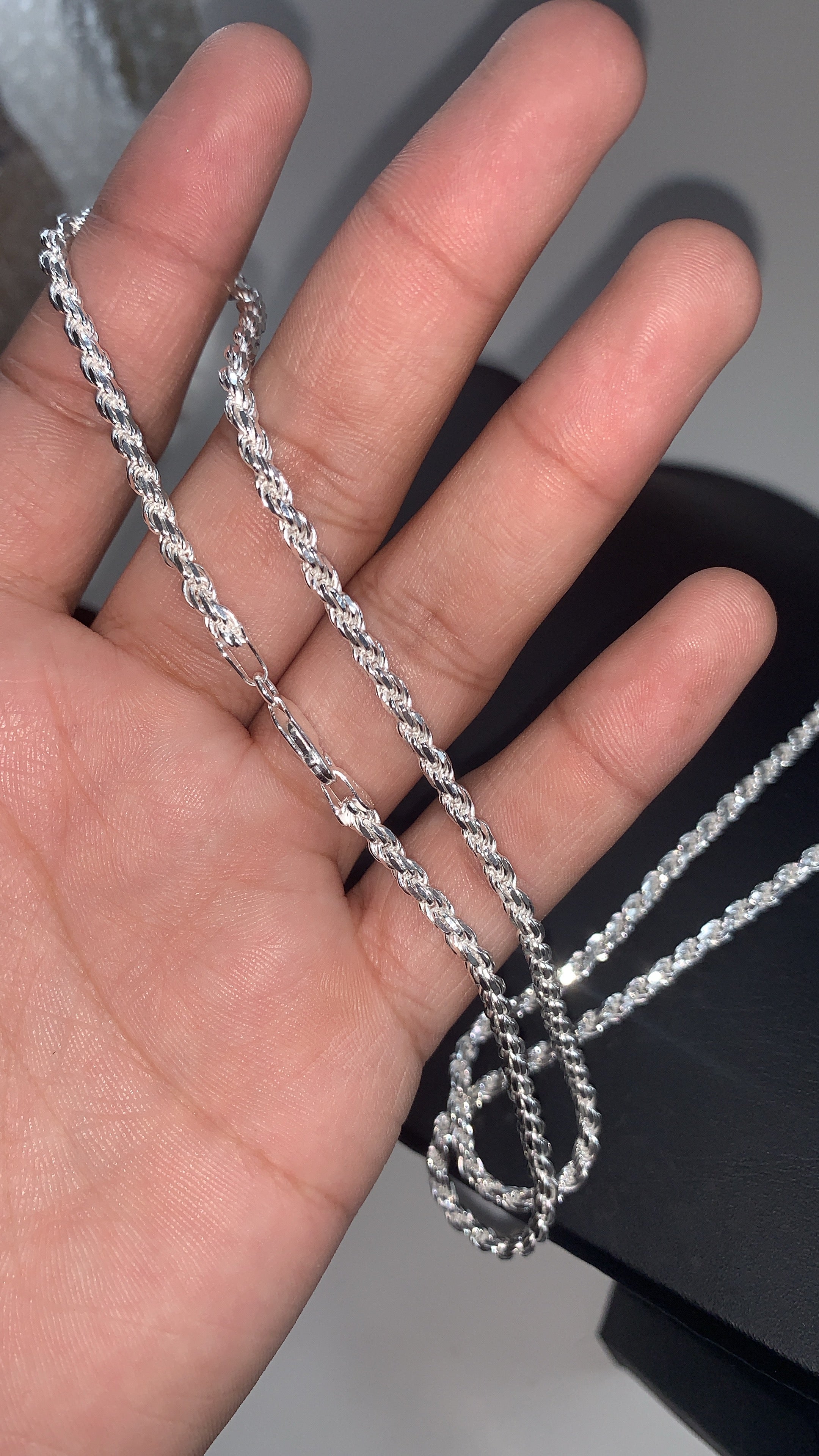 Rope Chain - 3.2mm Sterling Silver