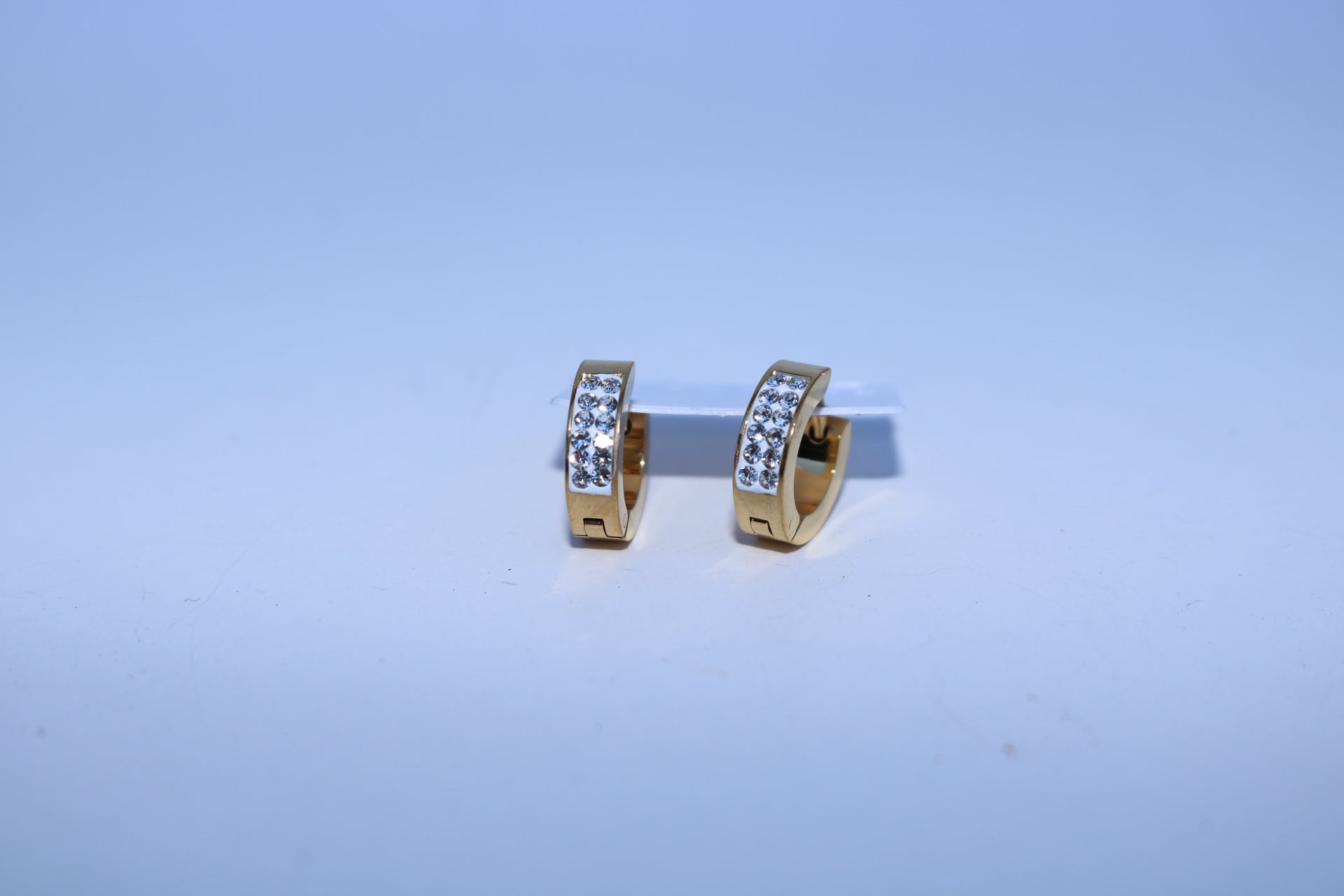 Hoop Diamond Earrings - Alwayslavishshop