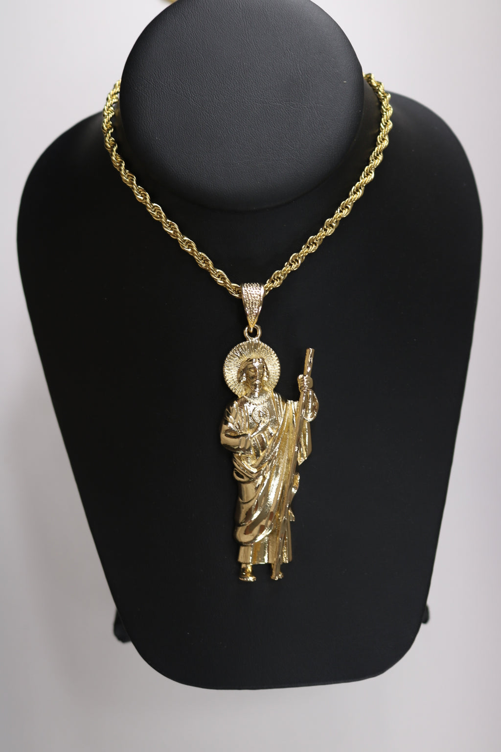 XL San Judas (14K Gold Plated) - Jewelry Set