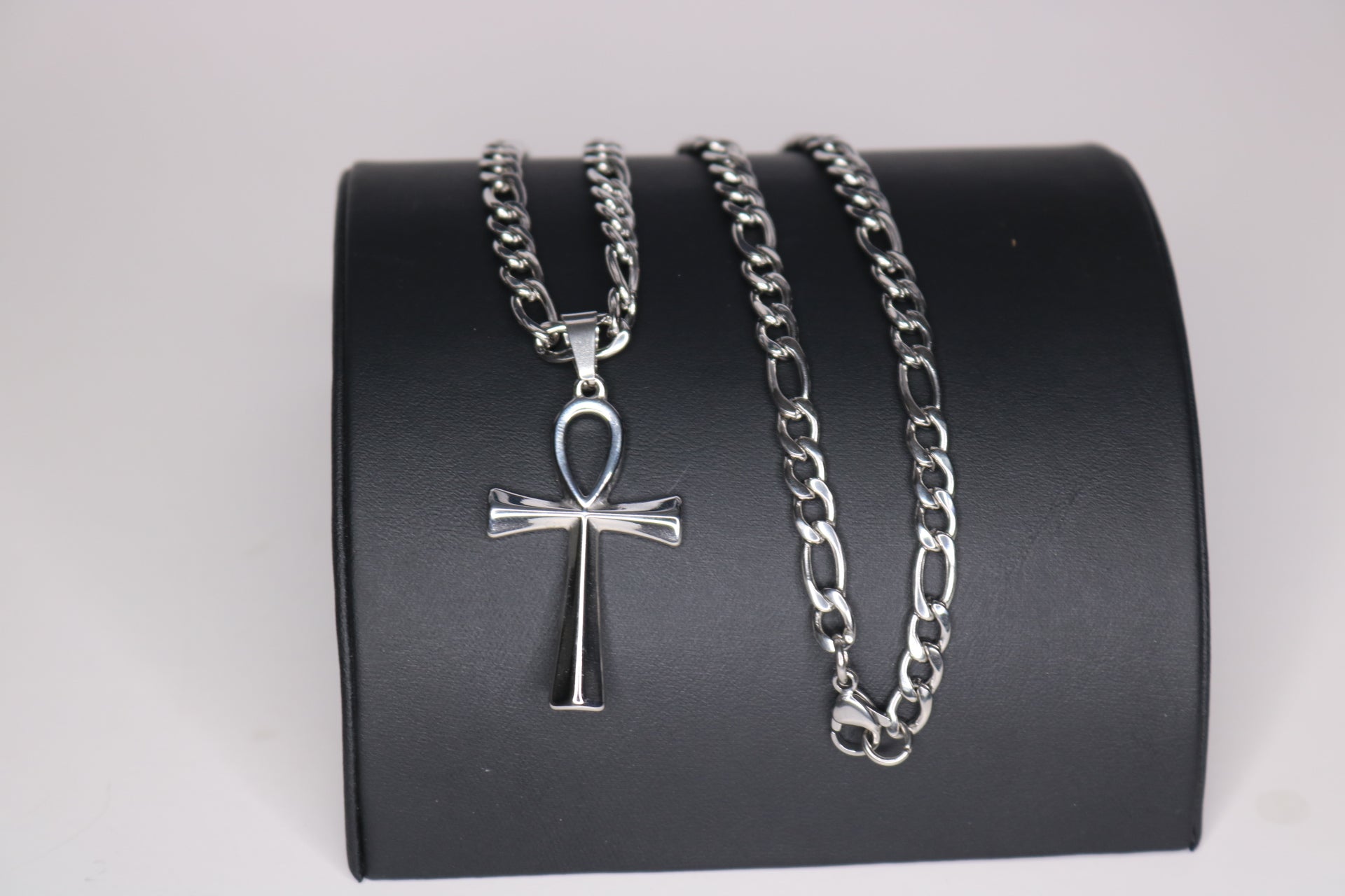 Egyptian Ankh Pendant - Jewelry Set