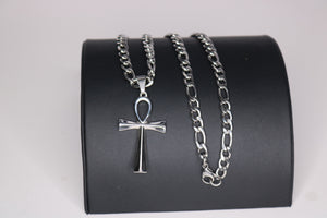 Egyptian Ankh Pendant - Jewelry Set