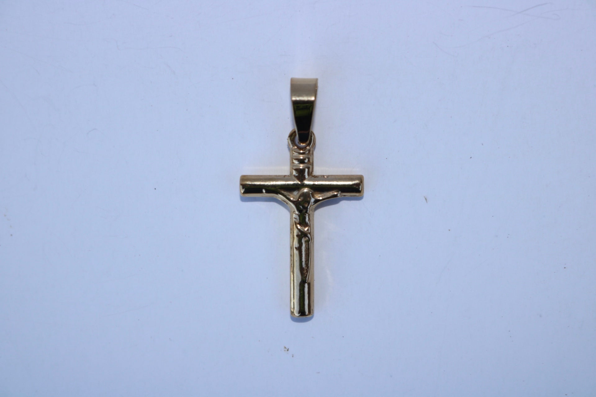 Bamboo Cross - Gold Plated - Alwayslavishshop