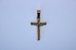 Bamboo Cross - Gold Plated - Alwayslavishshop