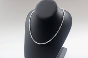 Rope Chain - 3.2mm Sterling Silver