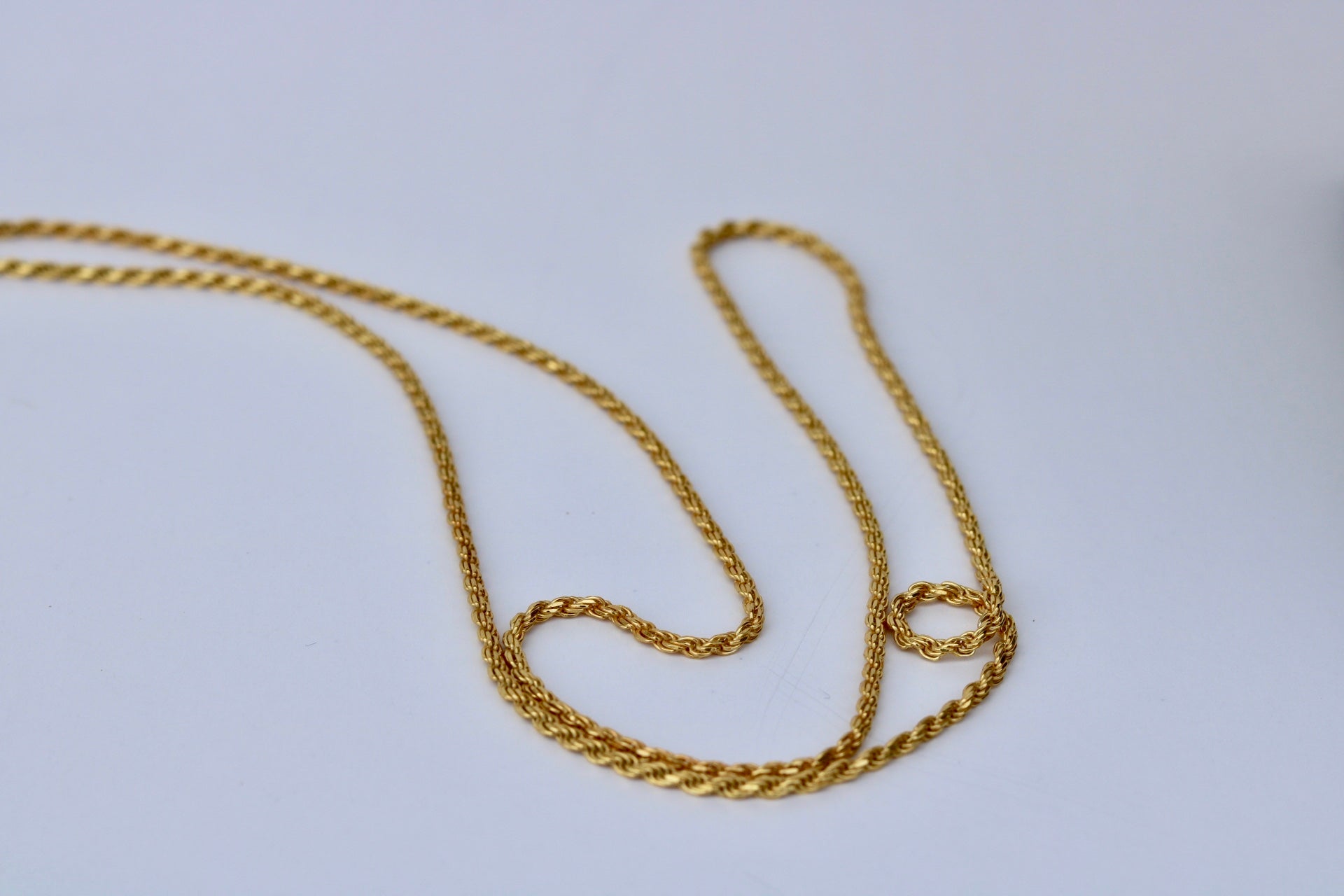 Rope Chain (2mm) Vermeil Gold 14k - Alwayslavishshop