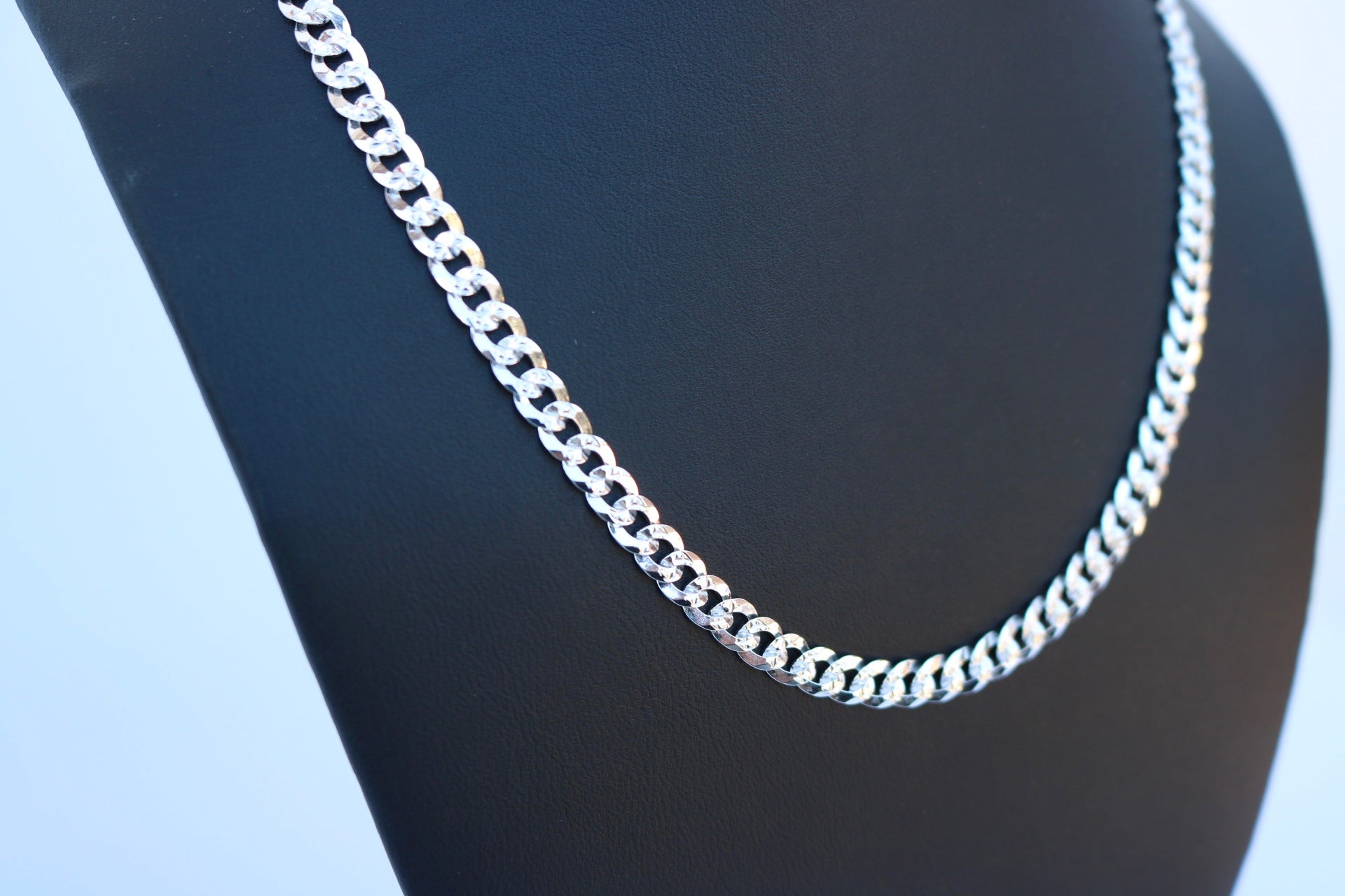 Pave Flat Curb Chain - 5mm - Alwayslavishshop