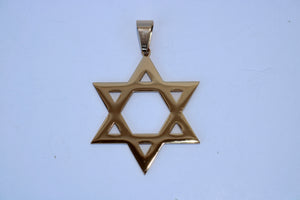 Star Of David Pendant - Gold Plated - Alwayslavishshop